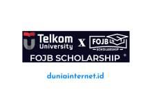 Beasiswa Terbaru S1 FOJB Scholarship X Telkom University 2020 untuk Pengurus OSIS